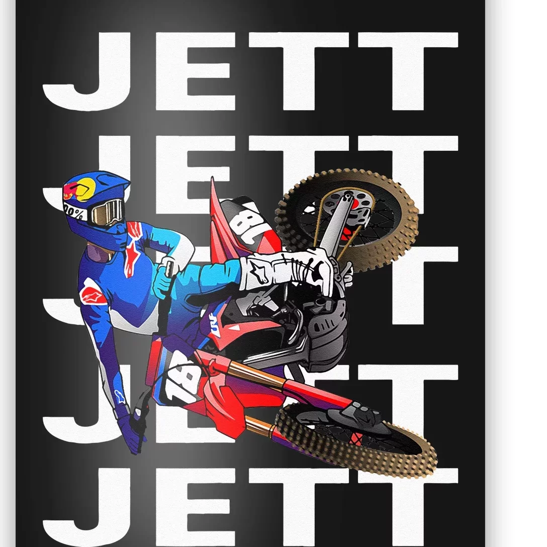 JL18 Jett Motocross Lawrence Supercross Poster