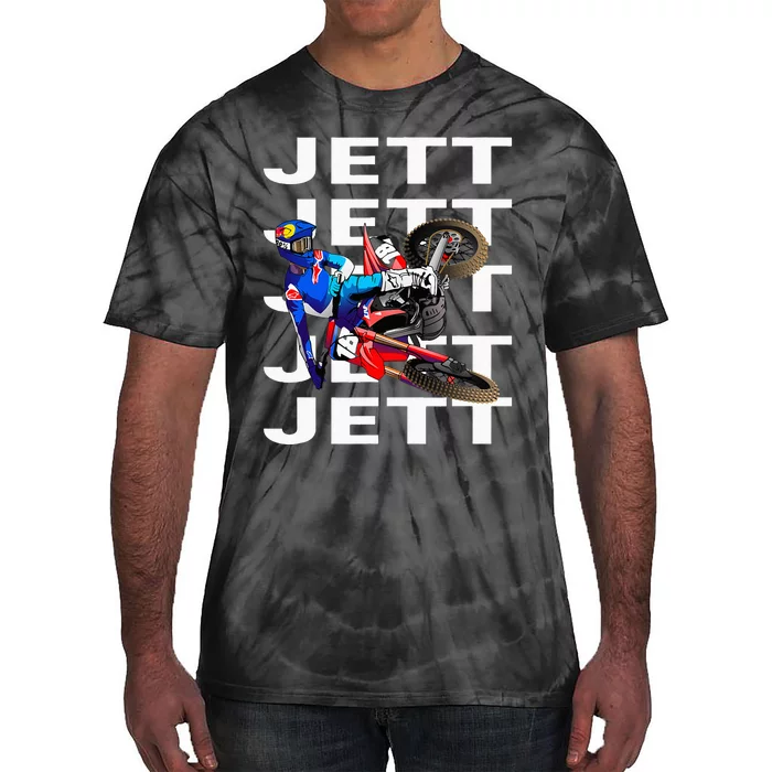 JL18 Jett Motocross Lawrence Supercross Tie-Dye T-Shirt