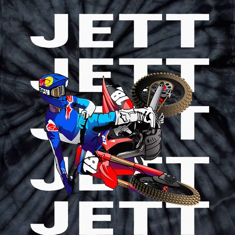 JL18 Jett Motocross Lawrence Supercross Tie-Dye T-Shirt