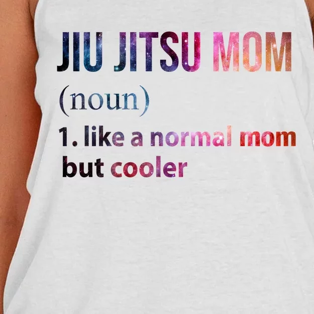 Jiu Jitsu Mom Like A Normal Mom But Cooler Women's Knotted Racerback Tank