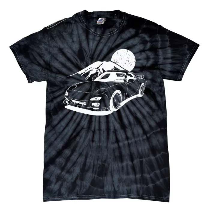 JDM Japan Motorsport Tuning Car Legend 90s Tie-Dye T-Shirt