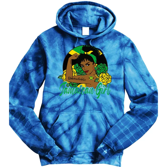 Jamaica Jamaican Mujer Jamaican Flag Tie Dye Hoodie