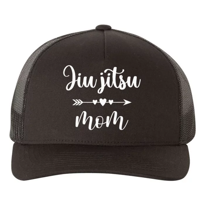 Jiu Jitsu Mom Martial Arts Lovers Gift Brazilian JiuJitsu Yupoong Adult 5-Panel Trucker Hat