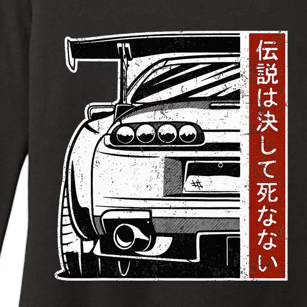 Jdm Japan Motorsport Tuning Car 90s Womens CVC Long Sleeve Shirt