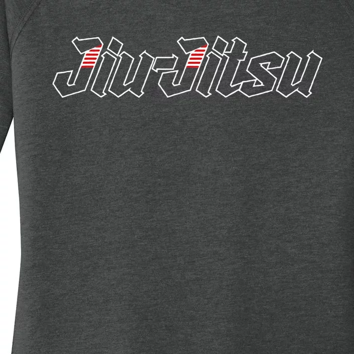 Jiu Jitsu Martial Arts Self Defense Sparring Grappling Women's Perfect Tri Tunic Long Sleeve Shirt