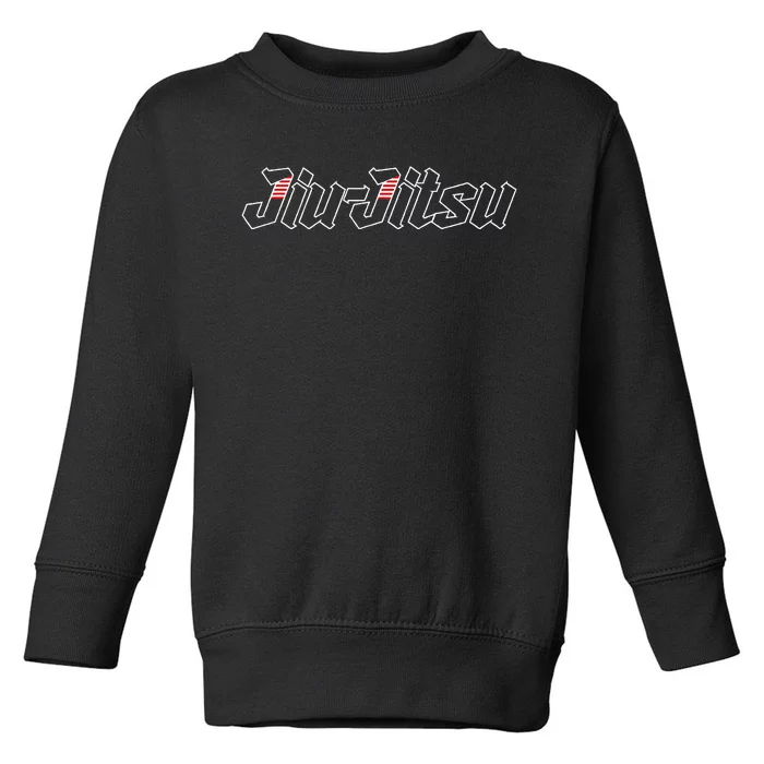 Jiu Jitsu Martial Arts Self Defense Sparring Grappling Toddler Sweatshirt