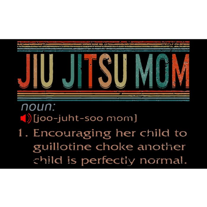 Jiu Jitsu Mom Definition BJJ MMA Jujitsu Martial Bumper Sticker