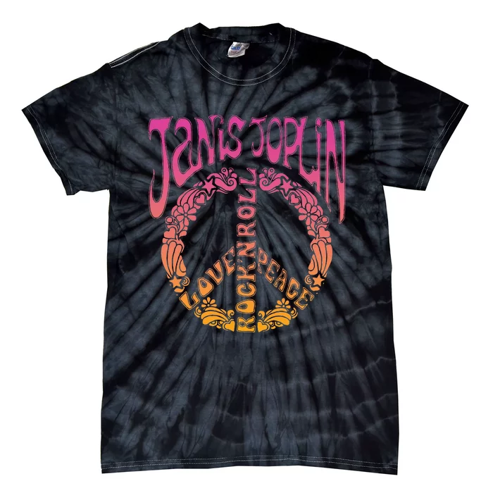 J.A.N.I.S Joplin Peace Art Nouveau Tie-Dye T-Shirt