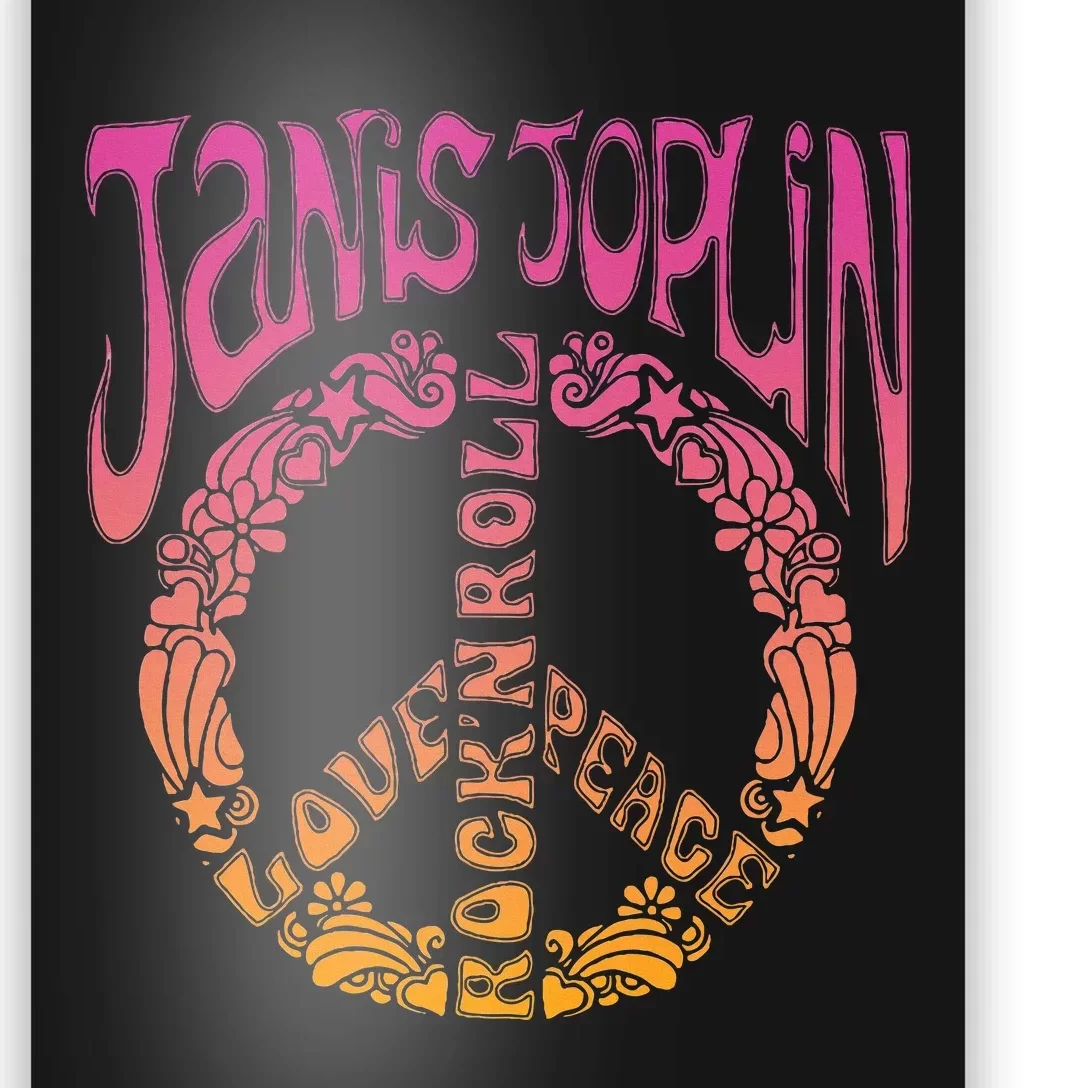 J.A.N.I.S J.O.P.L.I.N Peace Art Nouveau Poster