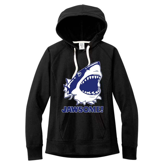 Jawsome Jaws Shark Women's Fleece Hoodie