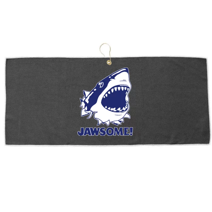 Jawsome Jaws Shark Large Microfiber Waffle Golf Towel