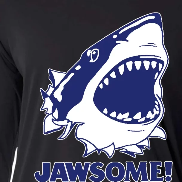 Jawsome Jaws Shark Cooling Performance Long Sleeve Crew