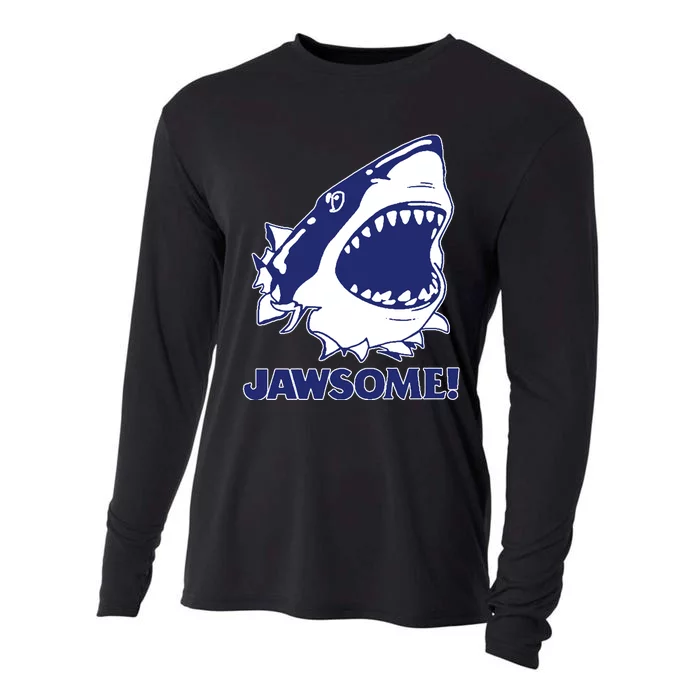 Jawsome Jaws Shark Cooling Performance Long Sleeve Crew