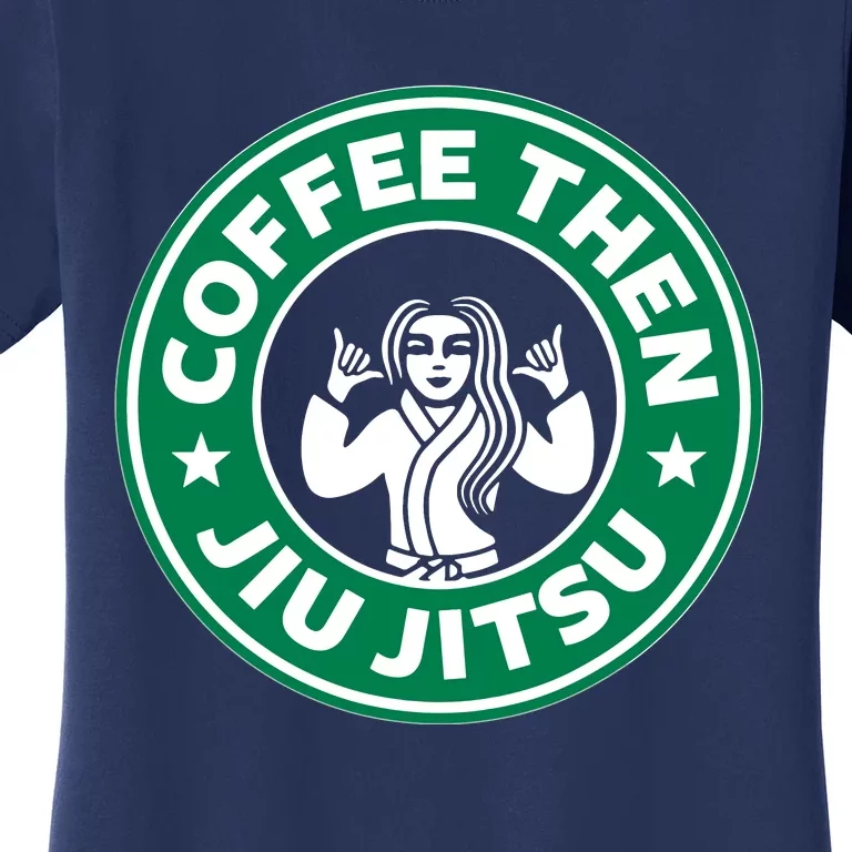 Jiu Jitsu Shirts Coffee Lover Men BJJ MMA Jujitsu Women's T-Shirt