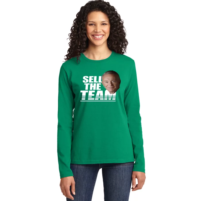 Jerry Jones Sell The Team Ladies Long Sleeve Shirt