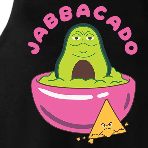 Jabbacado Jabba The Hutt Guacamole Ladies Tri-Blend Wicking Tank