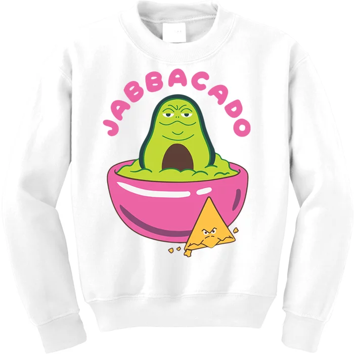 Jabbacado Jabba The Hutt Guacamole Kids Sweatshirt