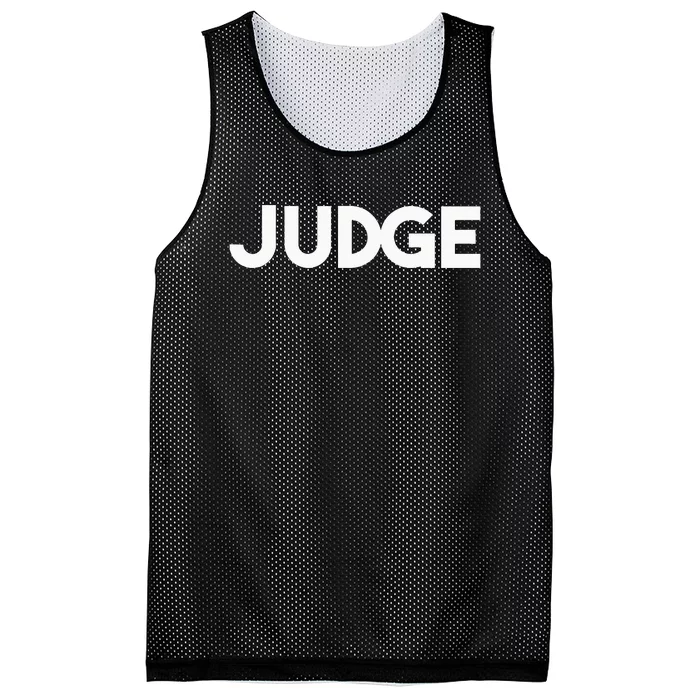 Judge Mesh Reversible Basketball Jersey Tank