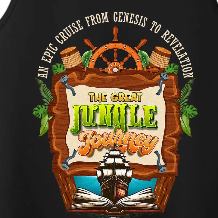 Jungle Journey Vbs 2024 Vacation Bible School Summer Camp Performance Tank