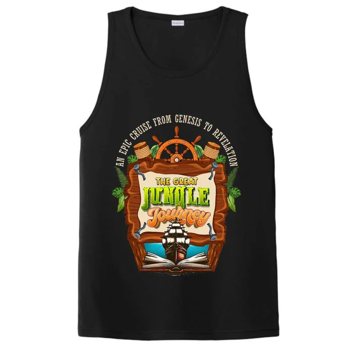 Jungle Journey Vbs 2024 Vacation Bible School Summer Camp Performance Tank