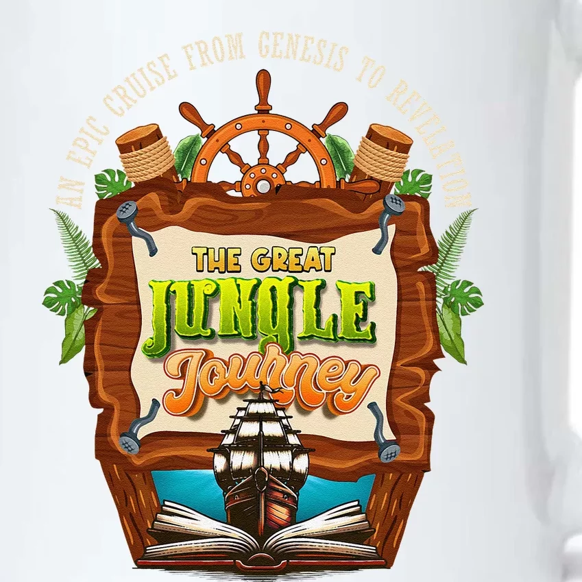 Jungle Journey Vbs 2024 Vacation Bible School Summer Camp Black Color Changing Mug