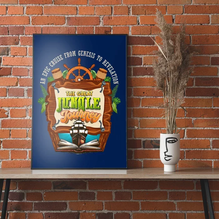 Jungle Journey Vbs 2024 Vacation Bible School Summer Camp Poster