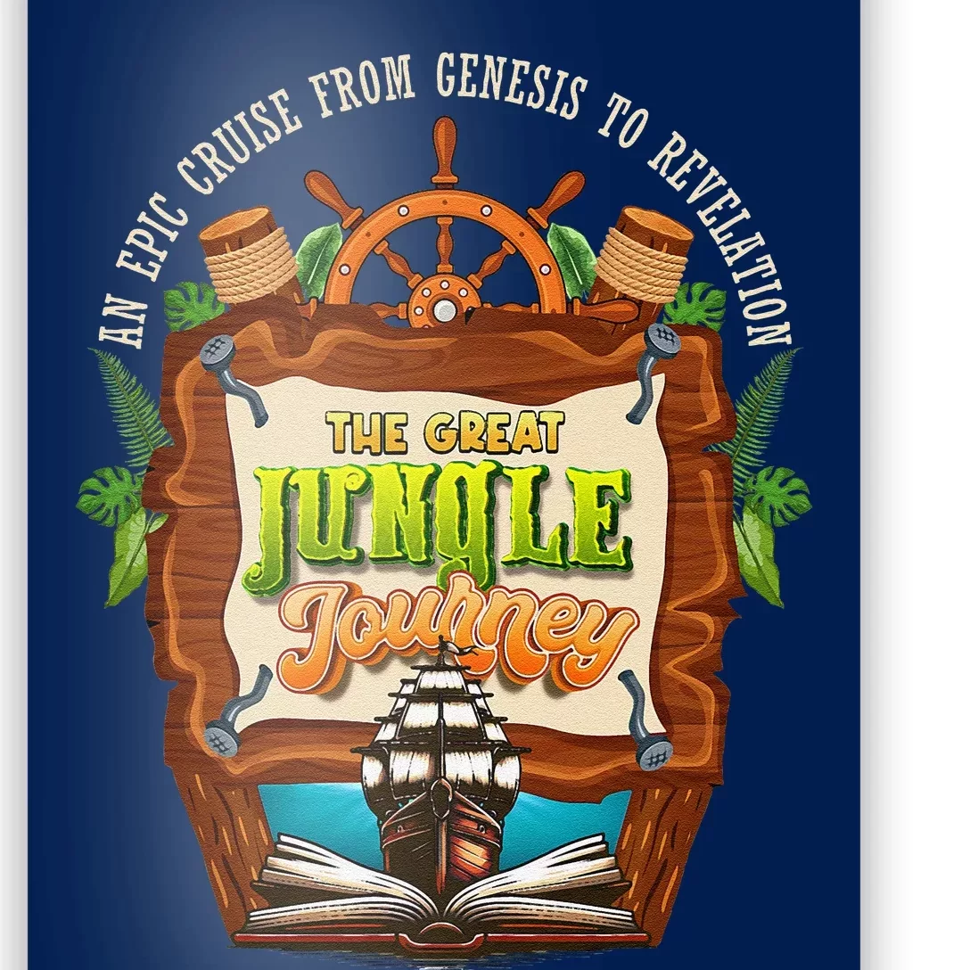 Jungle Journey Vbs 2024 Vacation Bible School Summer Camp Poster