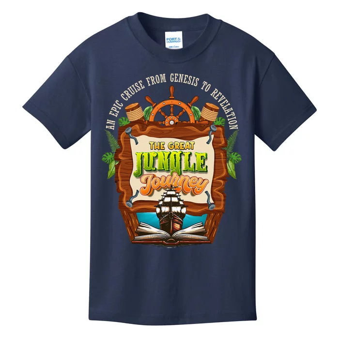 Jungle Journey Vbs 2024 Vacation Bible School Summer Camp Kids T-Shirt