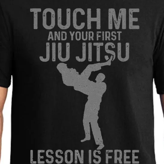 Jiu Jitsu Your First Lesson Is Free Funny MMA Martial Arts Pajama Set