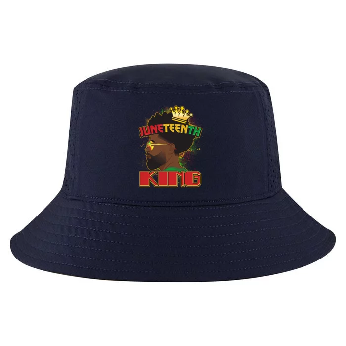 Juneteenth King Black African American Man Afro Cool Comfort Performance Bucket Hat