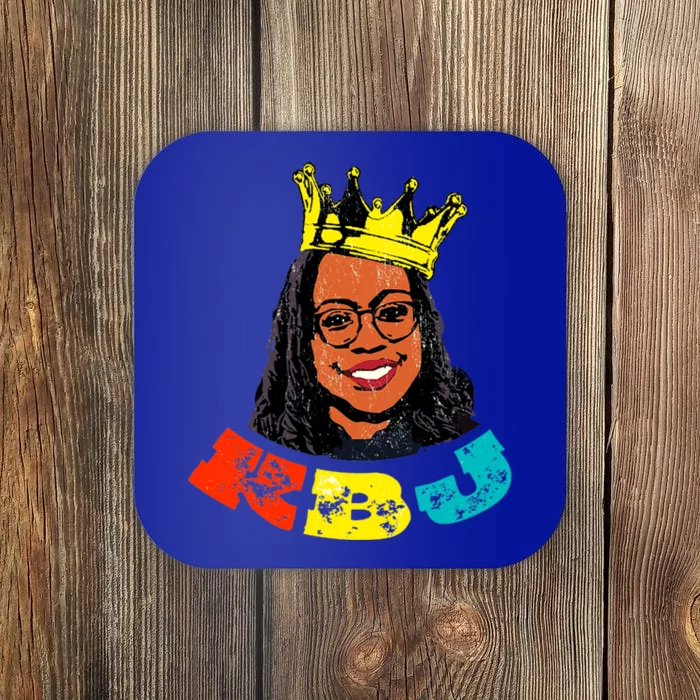 Judge Ketanji Brown Jackson Black Girl Magic Supreme Court Coaster