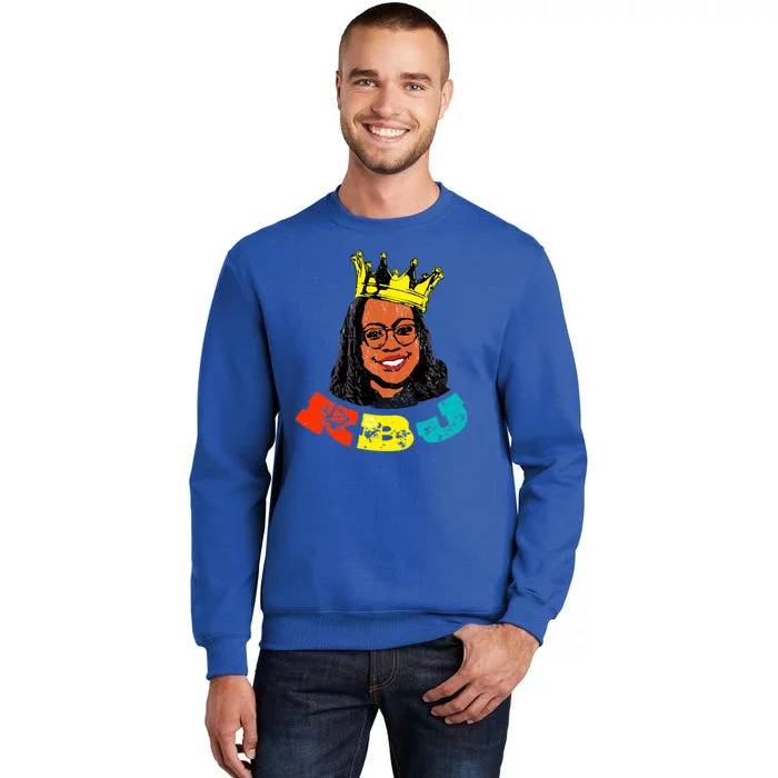 Judge Ketanji Brown Jackson Black Girl Magic Supreme Court Tall Sweatshirt