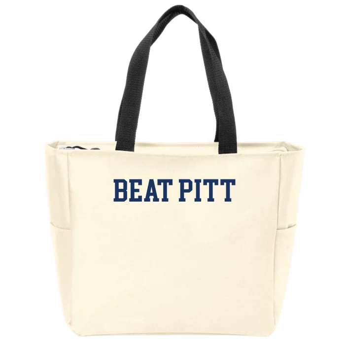 Jonathan Kimble Beat Pitt Zip Tote Bag