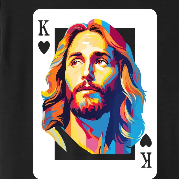 Jesus King Card Christian ChromaSoft Performance T-Shirt