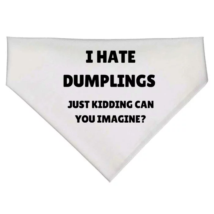 Just Kidding Can You Imagine? USA-Made Doggie Bandana