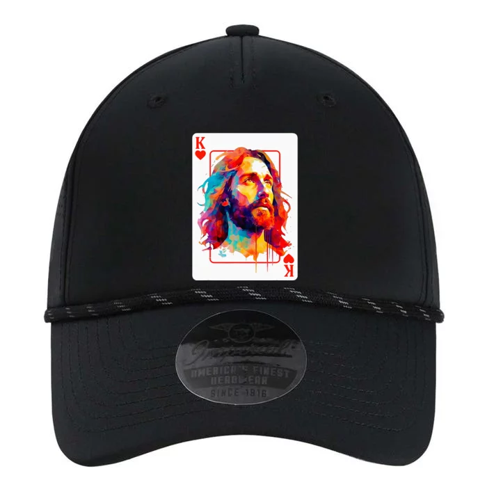 Jesus King Card Christian Christ Religious Believer Hearts Performance The Dyno Cap