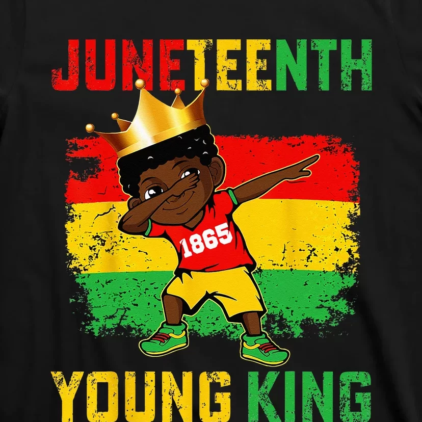 Juneteenth King Celebrating 1865 Black T-Shirt