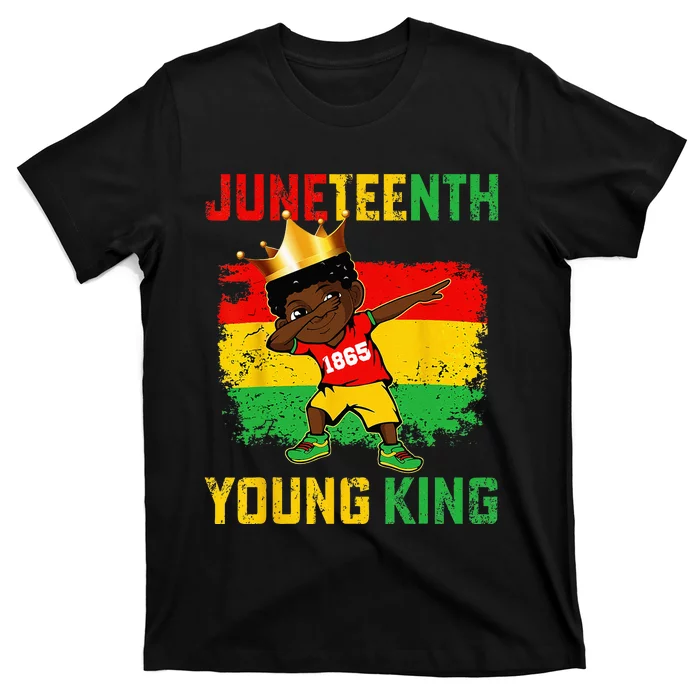 Juneteenth King Celebrating 1865 Black T-Shirt