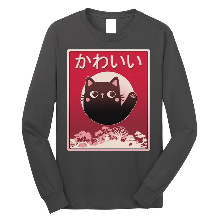 Japanese Kawaii Cute Neko Cat Long Sleeve Shirt