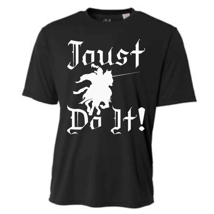 Jousting Knight Do It Ren Faire Renaissance Festival Cooling Performance Crew T-Shirt