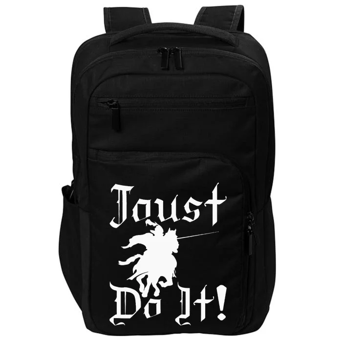 Jousting Knight Do It Ren Faire Renaissance Festival Impact Tech Backpack