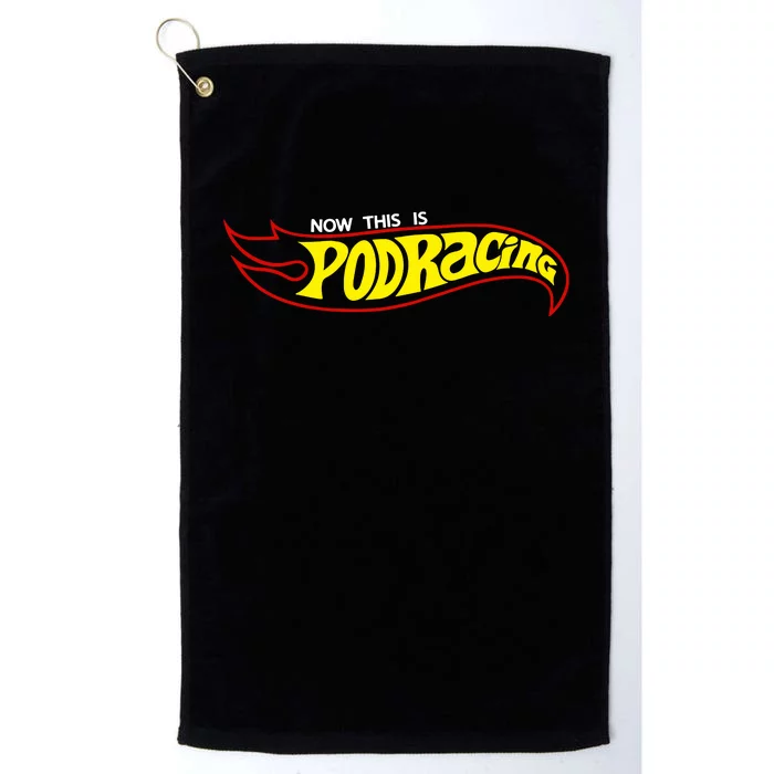 Jedi Kaylin Embroidery Now This Is Podracing Platinum Collection Golf Towel