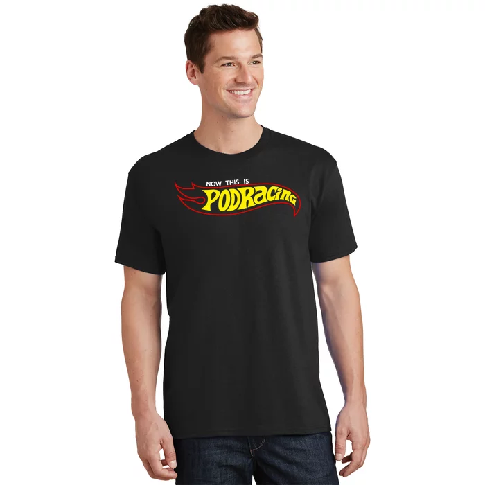 Jedi Kaylin Embroidery Now This Is Podracing T-Shirt