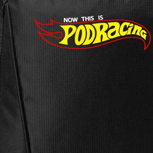 Jedi Kaylin Embroidery Now This Is Podracing City Backpack