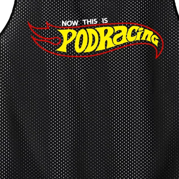 Jedi Kaylin Embroidery Now This Is Podracing Mesh Reversible Basketball Jersey Tank