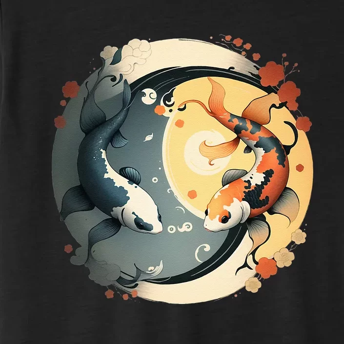 Japanese Koi Fish Yin Yang ChromaSoft Performance T-Shirt