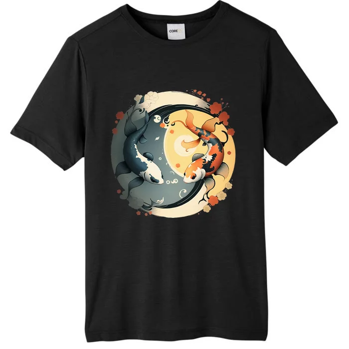 Japanese Koi Fish Yin Yang ChromaSoft Performance T-Shirt