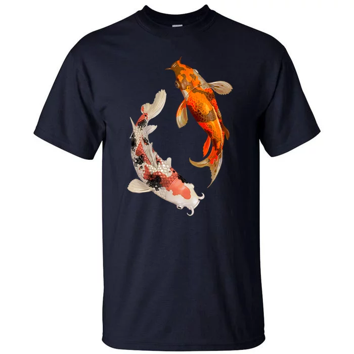 Japanese Koi Fish Tall T-Shirt