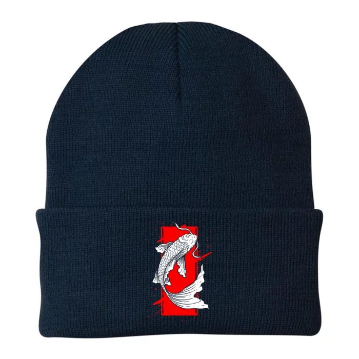 Japan Koi Fish Japanese Tattoo Knit Cap Winter Beanie