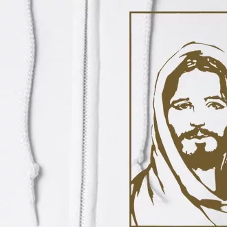 Jesus King Of Hearts Card Christian Gifts Full Zip Hoodie